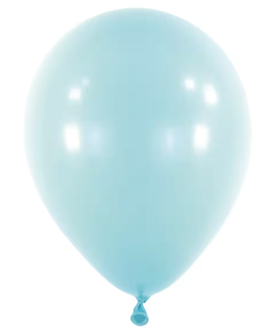 Pastel Blue Latex Balloon