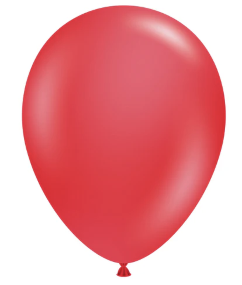 Red Latex Balloon