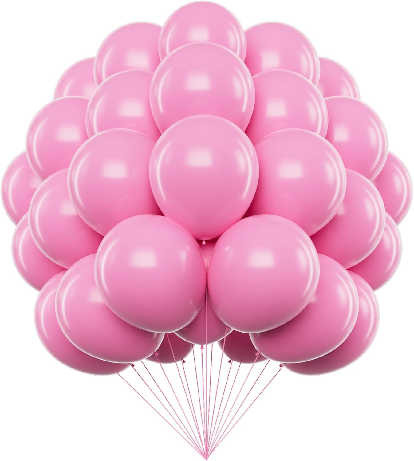 Pink Latex Balloons 100 ct
