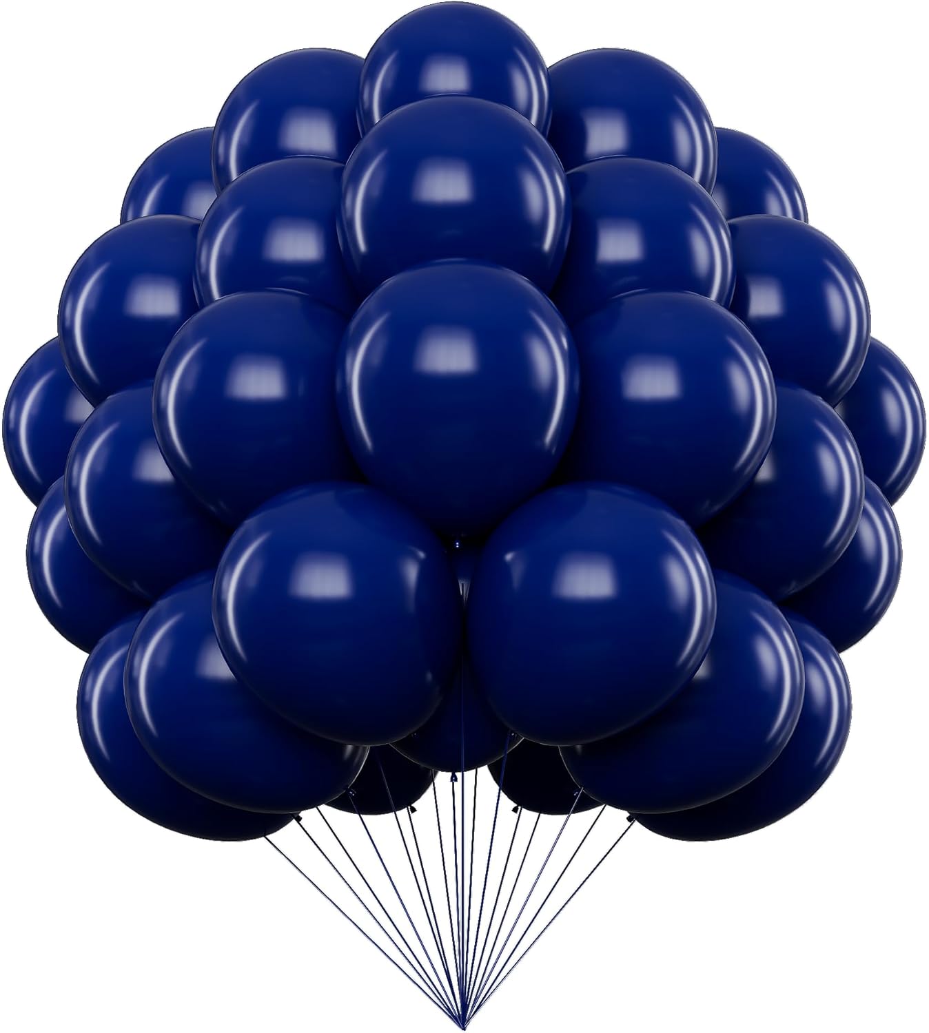 Navy Blue Latex Balloons 100 ct