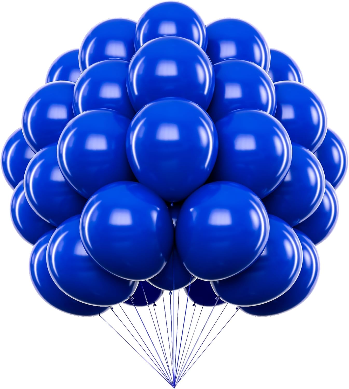 Royal Blue Latex Balloons 100 ct