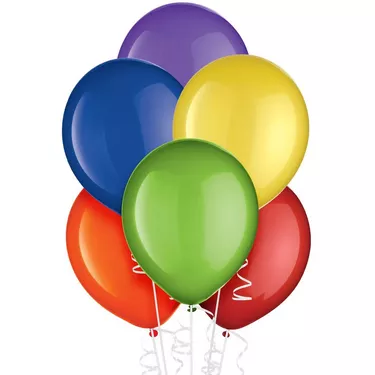 Rainbow Mix Latex Balloon 