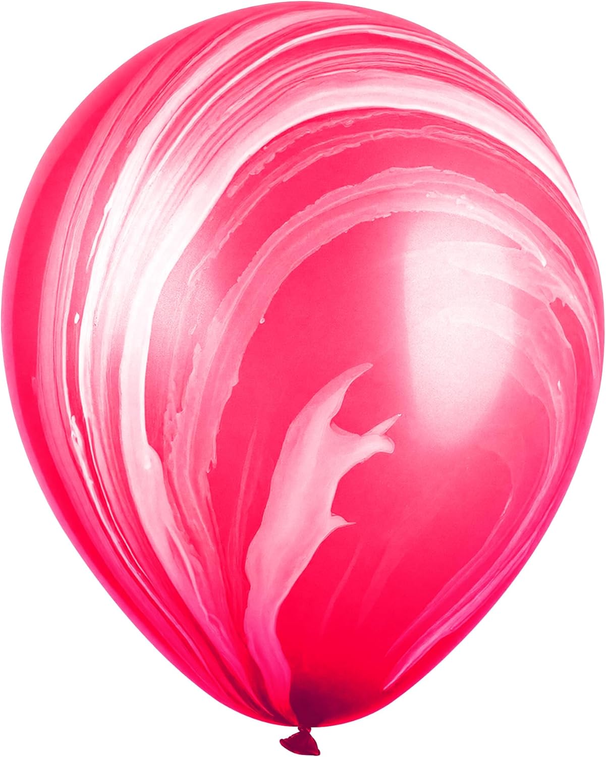 Pink Marble Latex Balloons 4ct