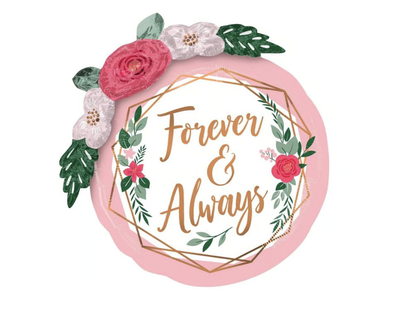 Forever & Always Foil Balloons