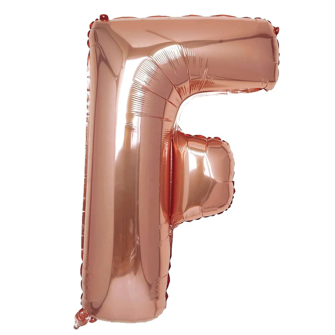 Rose Gold Letter F 34"