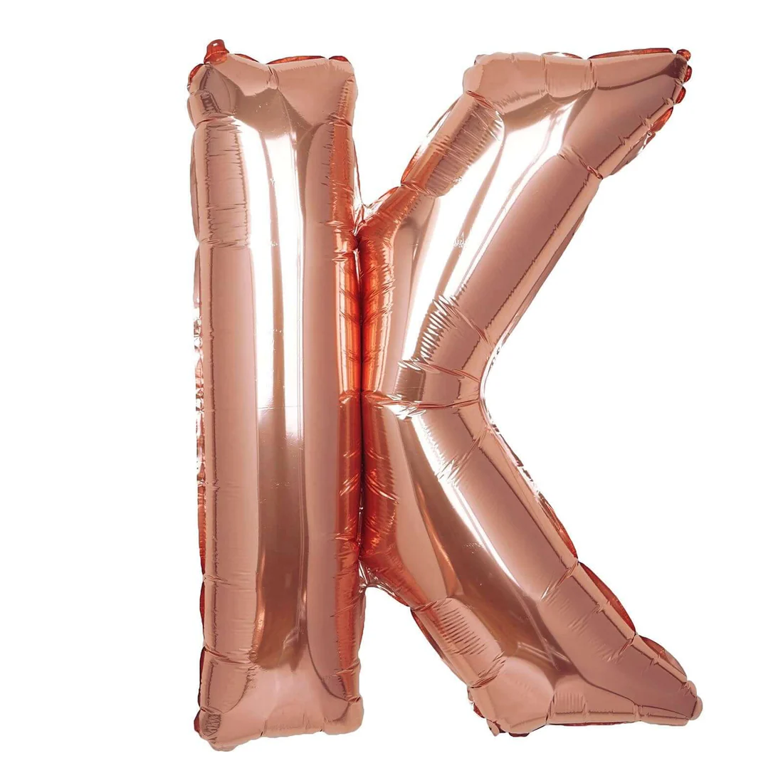 Rose Gold Letter K 34"