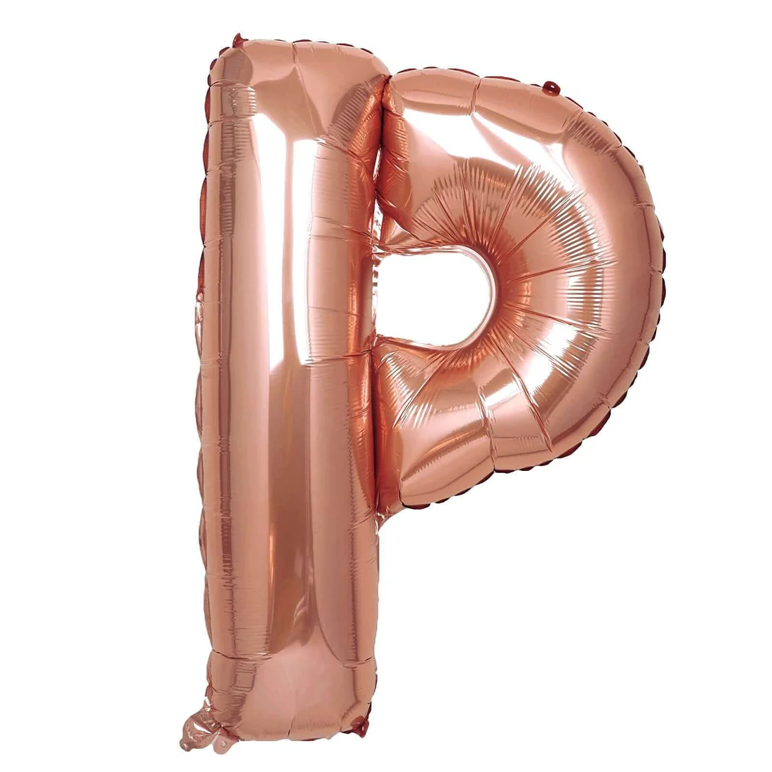 Rose Gold Letter P 34"