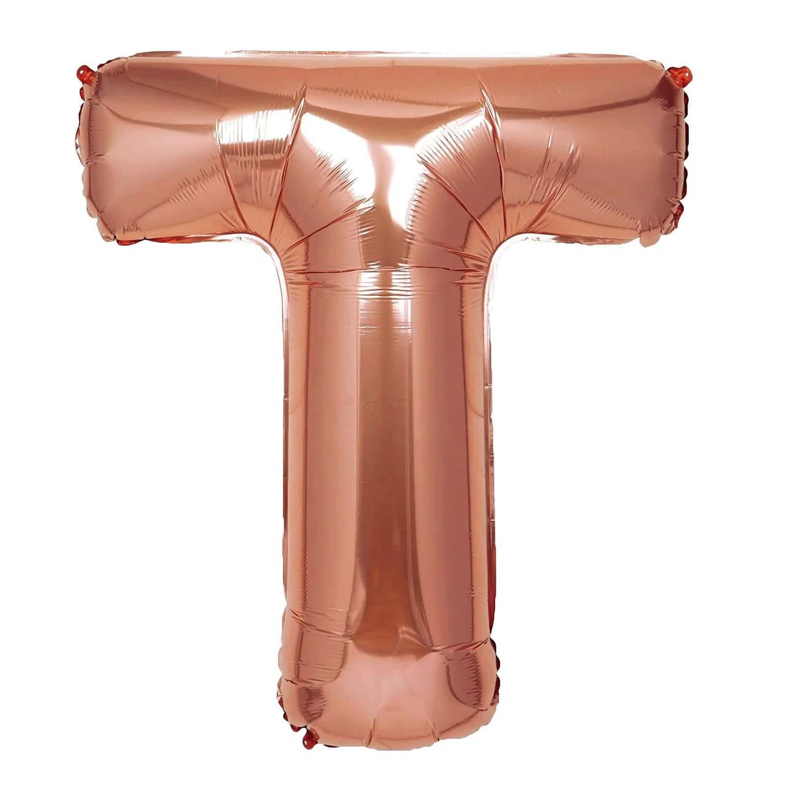 Rose Gold Letter T 34"