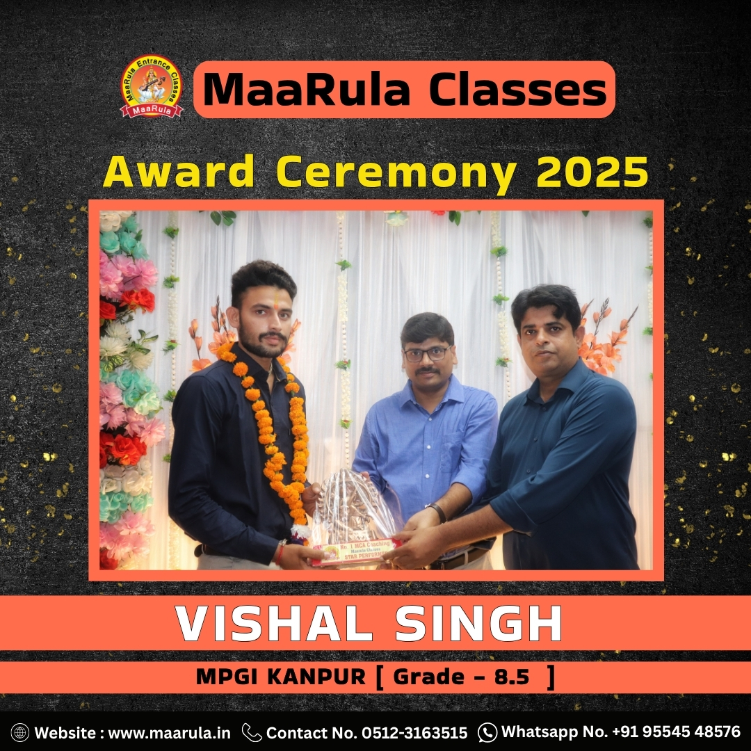 Award winner Vishal singh
