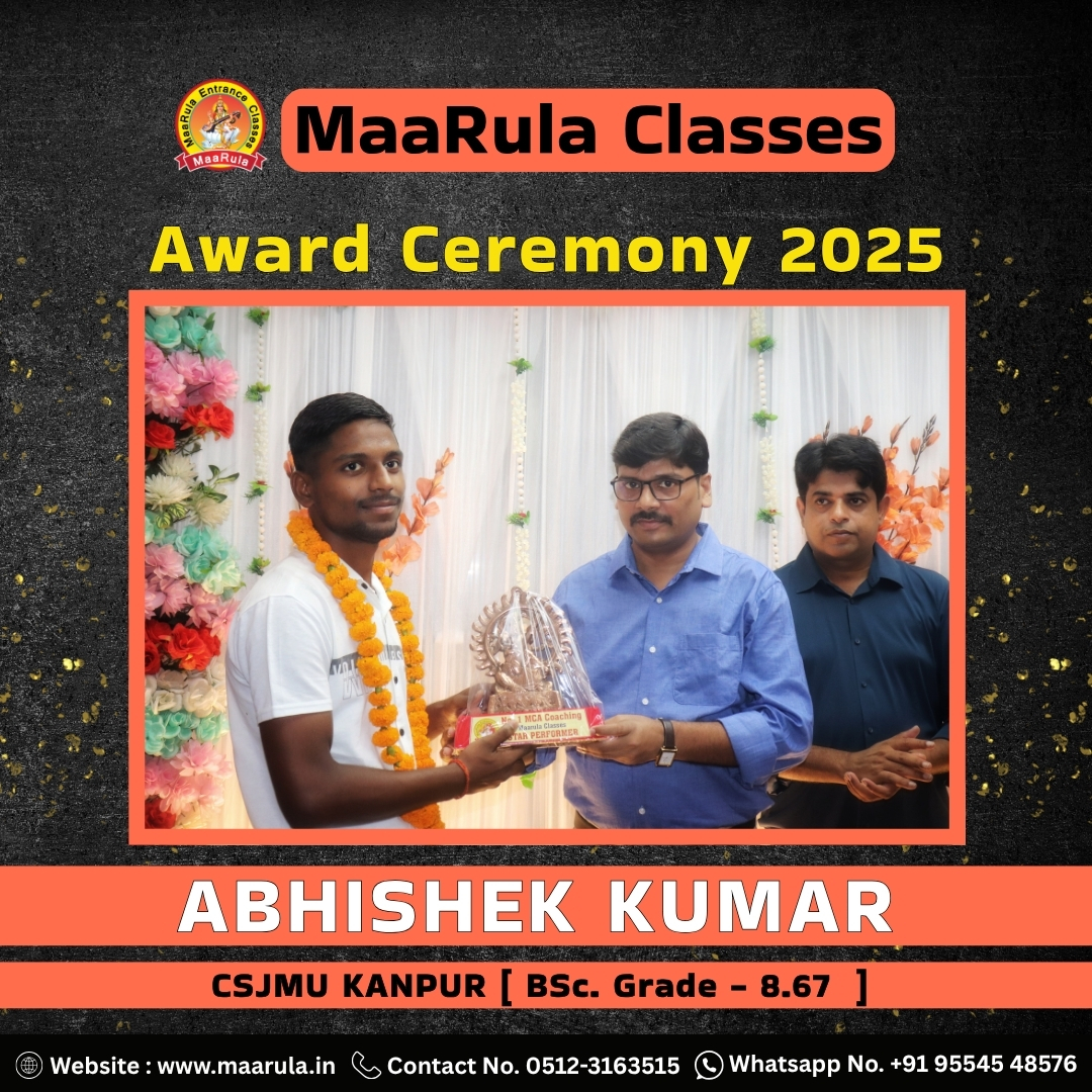 Award winner Abhishek kumar
