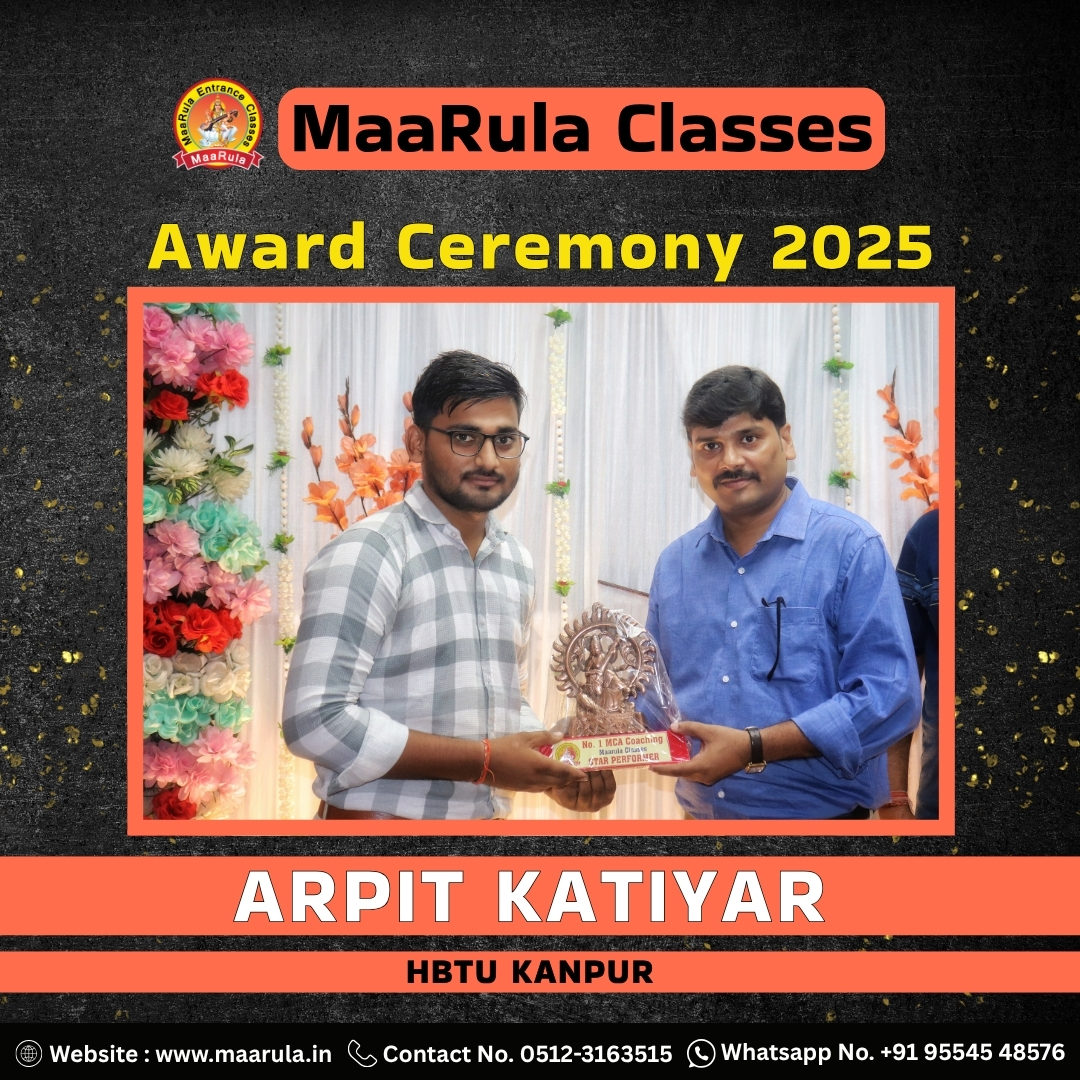Award winner Arpit Katiyar