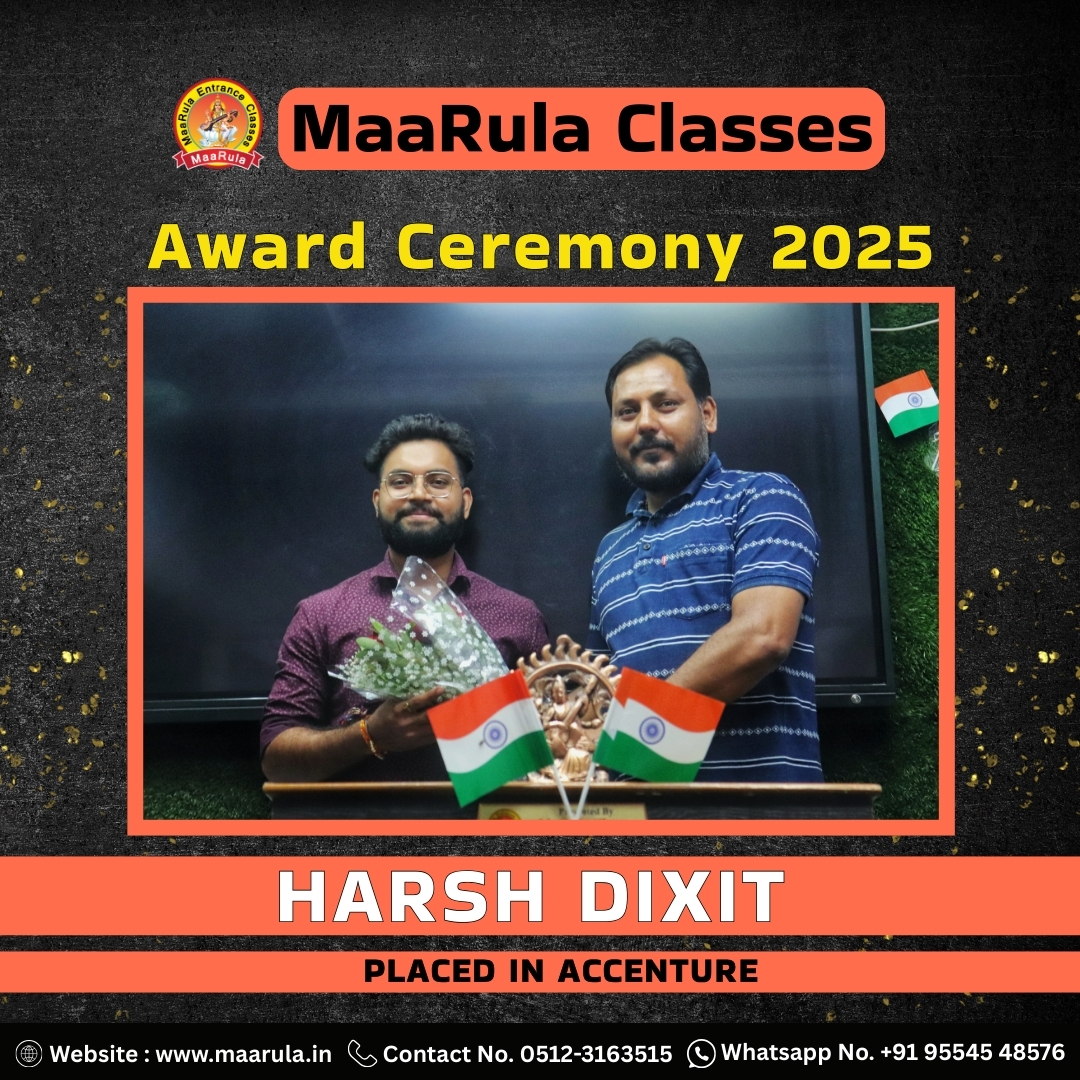 Award winner Harsh Dixit