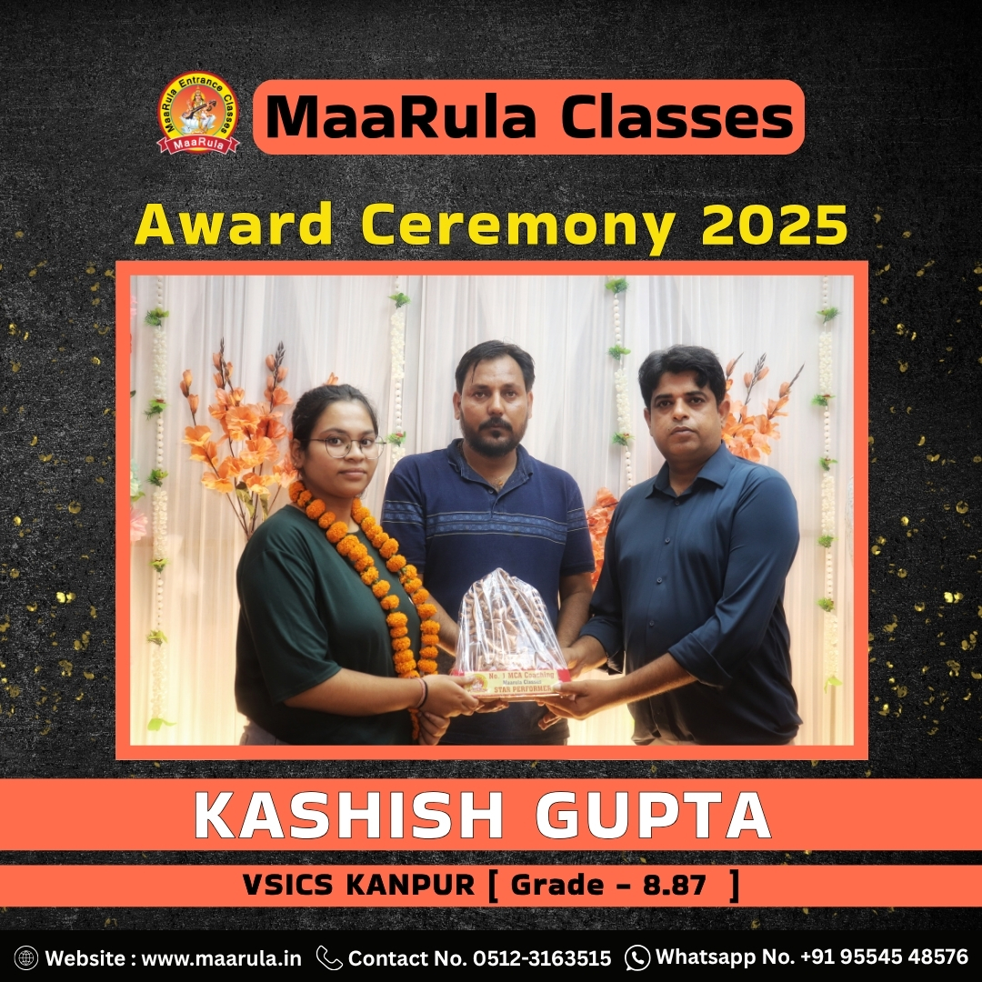 Award winner Kashish Gupta