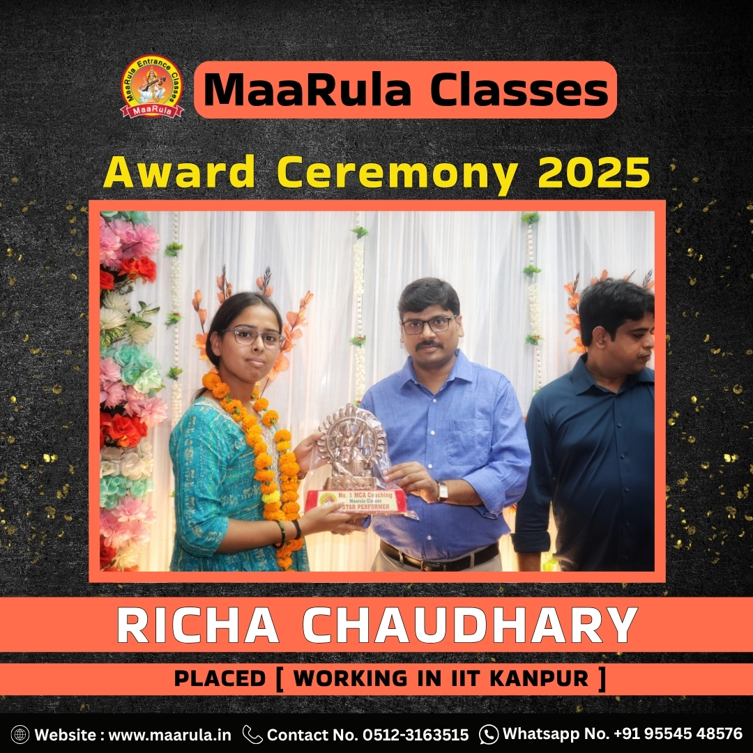 Award winner Richa Chaudhary