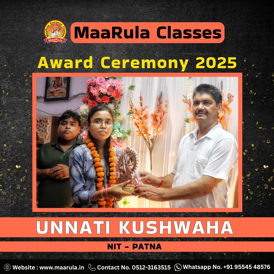 Award winner Unnati kushwaha