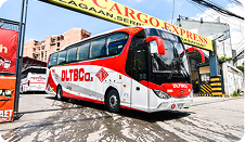 Regular AC coach — DLTB fleet exterior