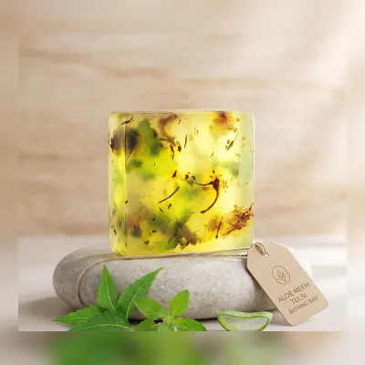 Aloevera Neem Tulsi Bathing Bar