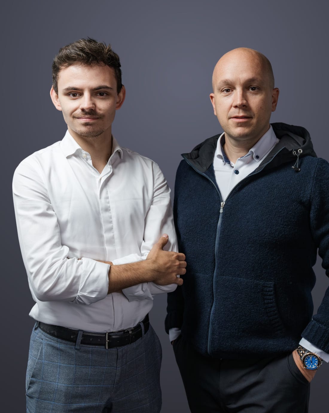 Rubinho Waller und Richard Otto