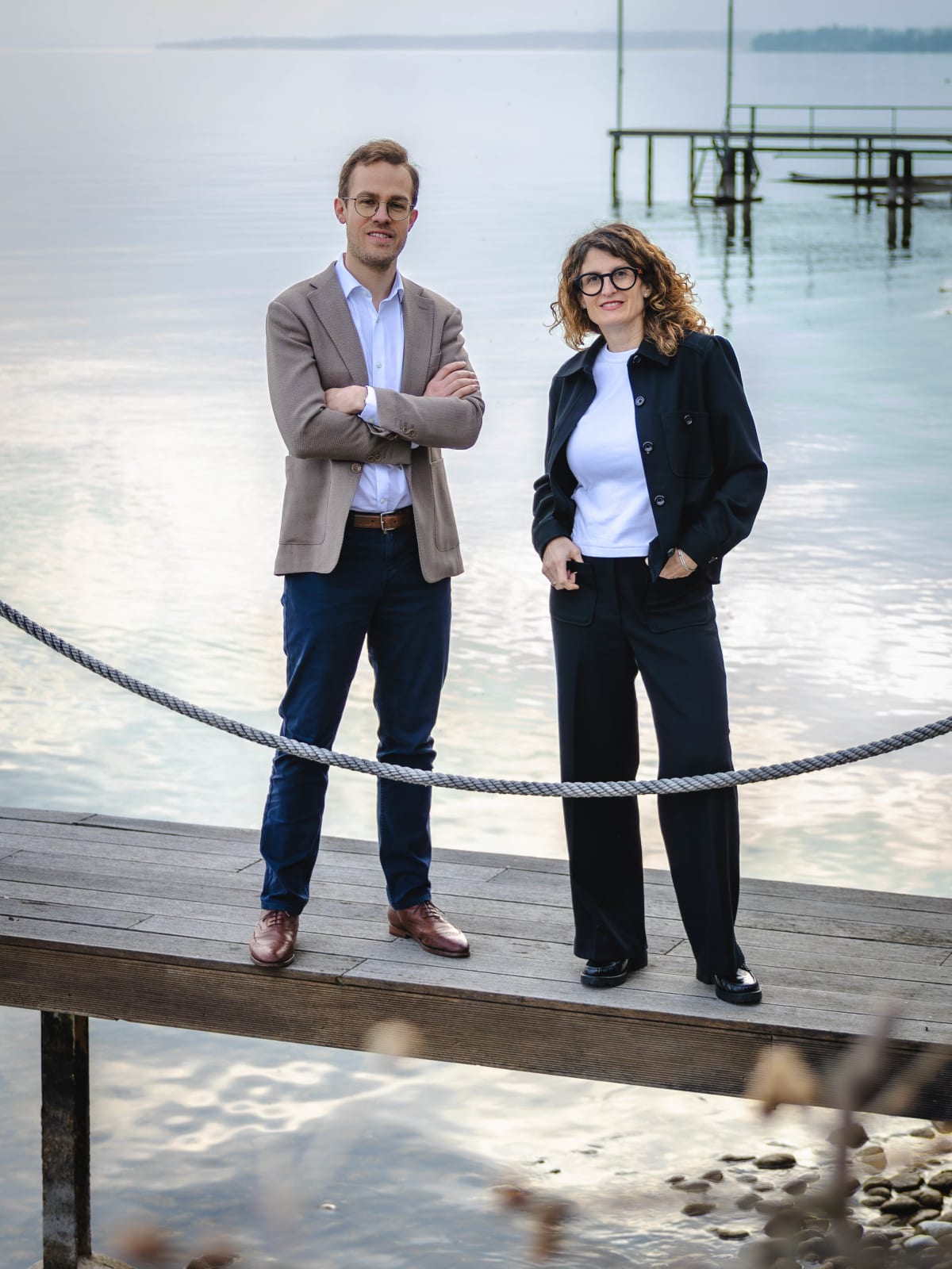 Laetitia Papilloud and Guillaume Bédat