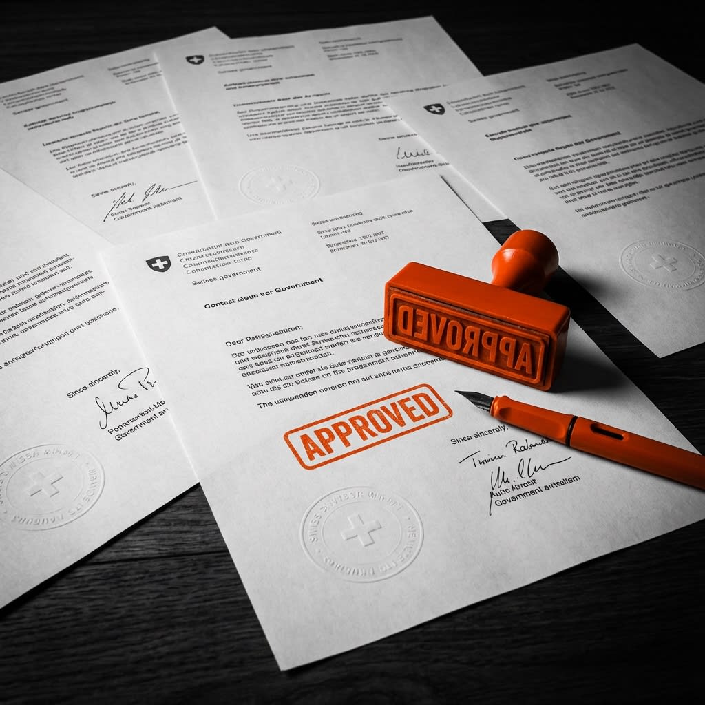 Swiss Work Permit Documents