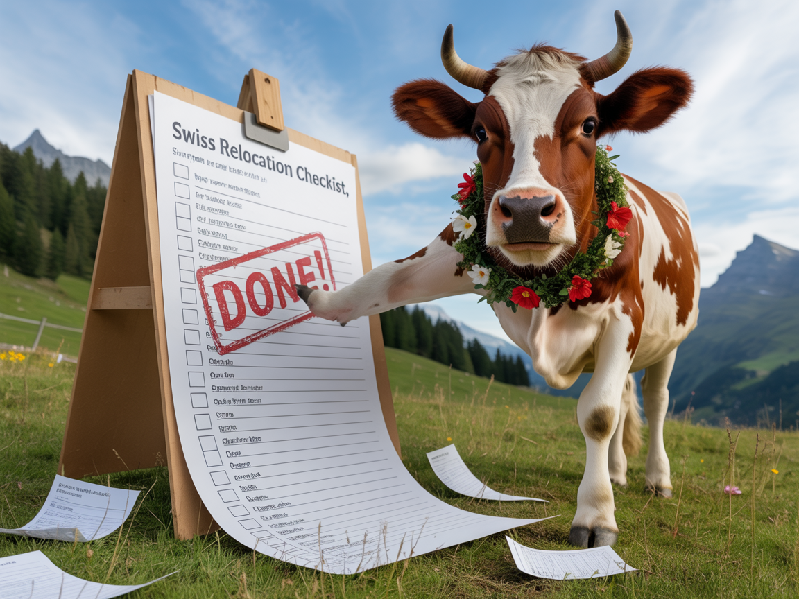 Ultimate Switzerland Relocation Checklist: Complete Moving Guide 2025