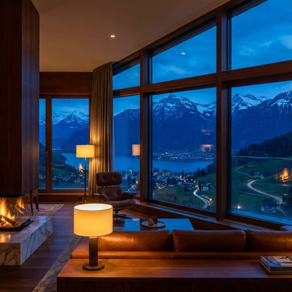 Luxury Interior Dark Mode