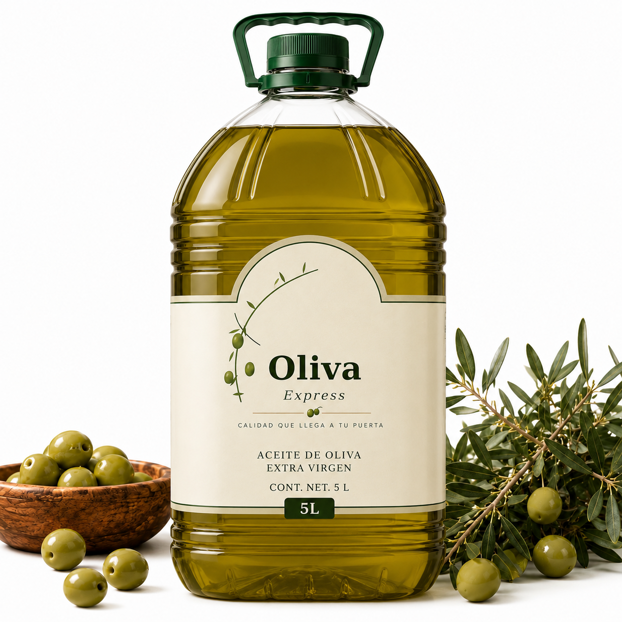Galón de aceite de oliva Oliva Express, 5 litros