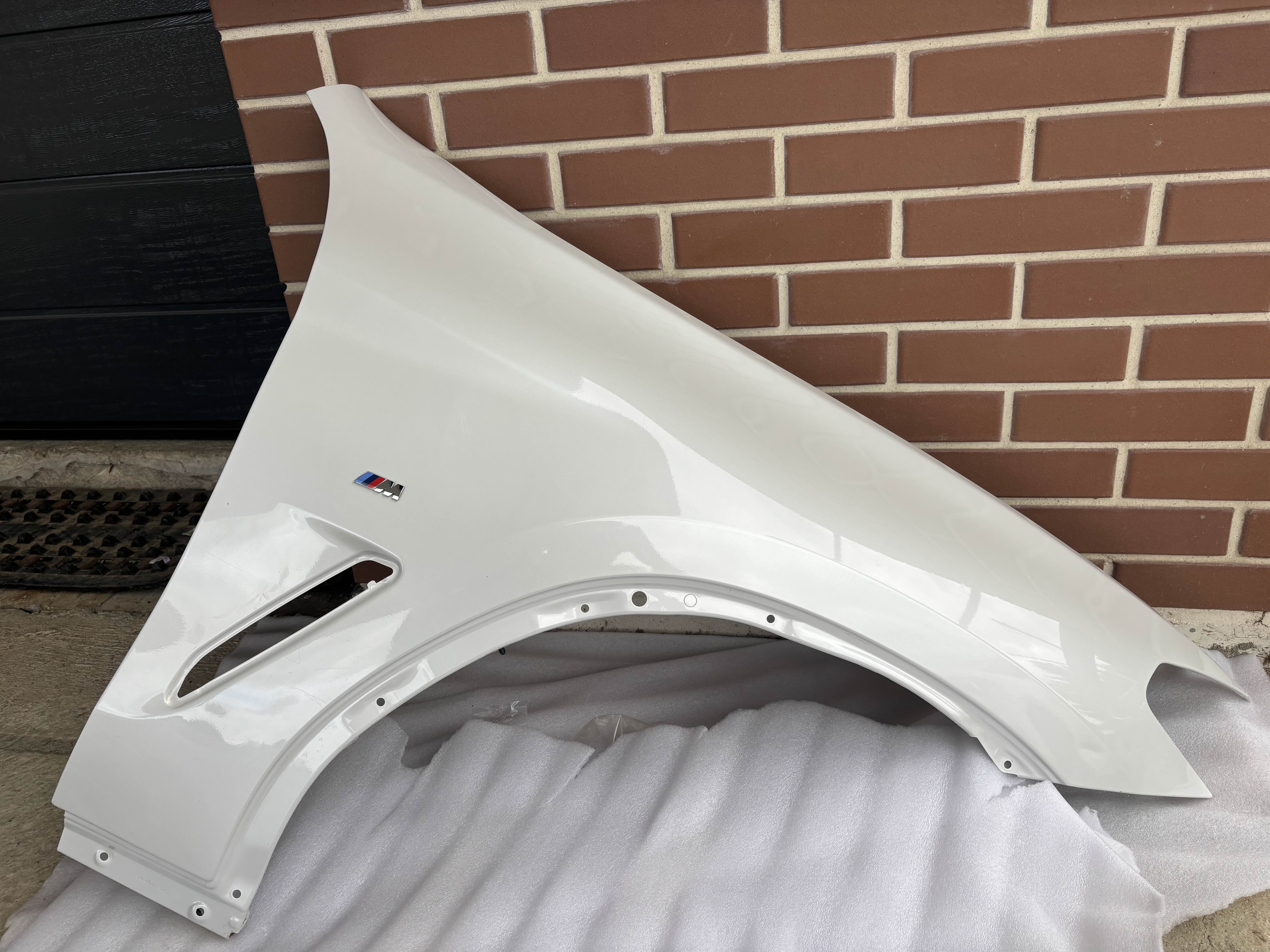 Крыло переднее правое BMW X3 G01 (2018-н.в.) BMW Белый перламутр A96 (Mineral White Metallic) — купить б/у в Москве