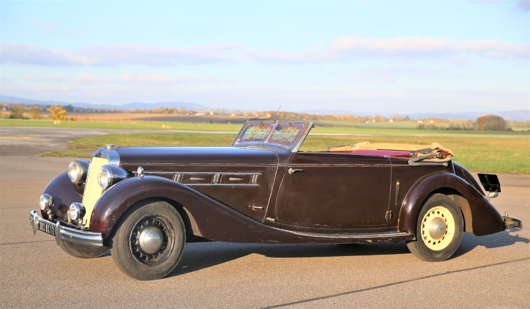 PRODEJ DELAGE D8 100-120 CABRIOLET BY DE VILLIARS 1936 2