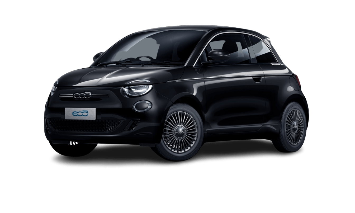 Fiat 500 Elektro Limousine 42 kWh Limousine 42 kWh Uni-Lackierung Onyx Schwarz abonnement