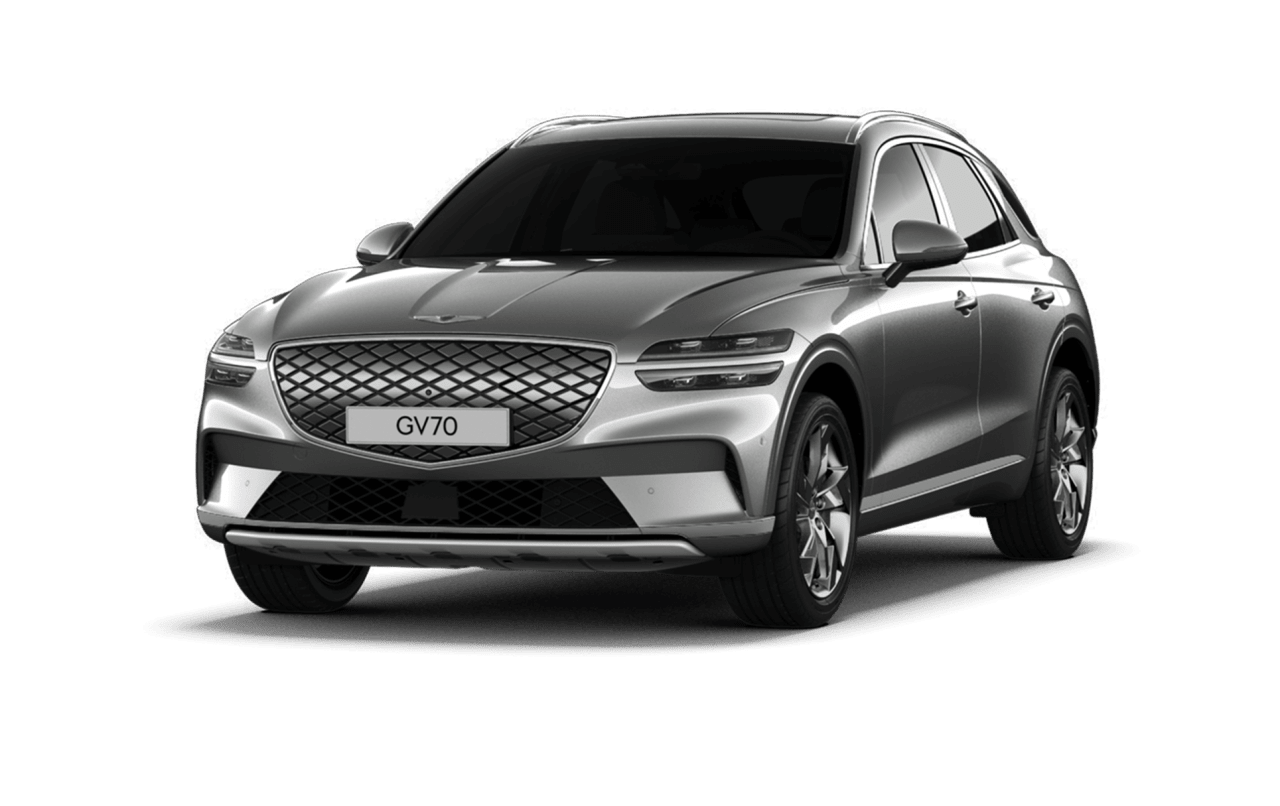 Genesis Electrified GV70 in Silber