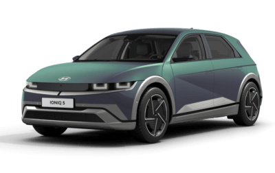 IONIQ 5 digital teal green energy