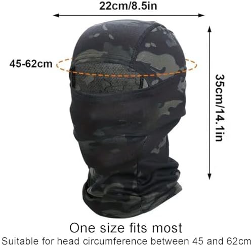 Vue 6 de Cagoule De Camouflage Legere