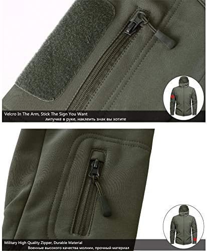 Vue 4 de Tactique Veste Militaire Chaude