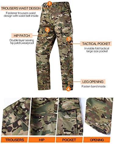 Vue 5 de Lanbaosi Uniforme Tactique Homme