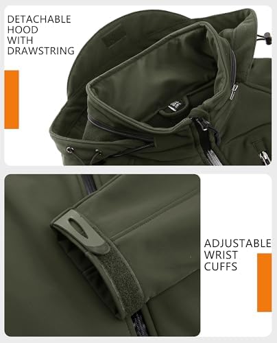 Vue 4 de Veste Impermeable Pour Homme