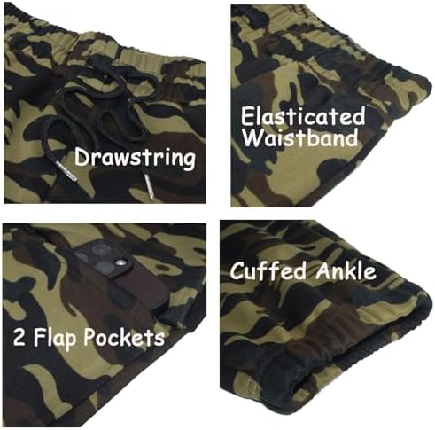 Vue 5 de Ado Femme Camouflage Pantalon