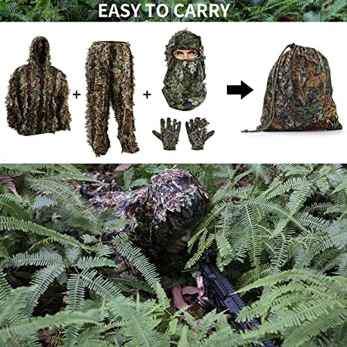 Vue 3 de Tenue De Camouflage Gilly