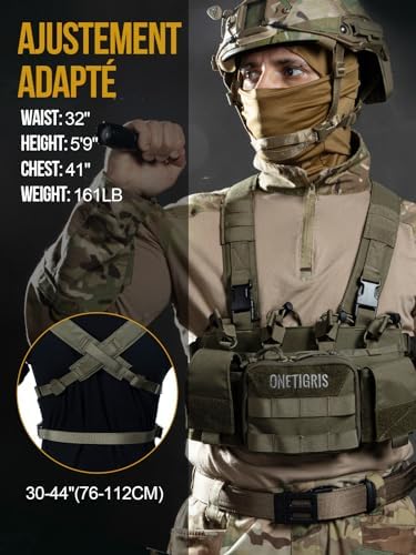 Vue 7 de Onetigris Chest Rig Molle