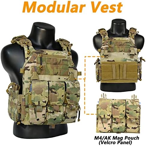 Vue 7 de Twinfalcons Gilet Tactique Militaire