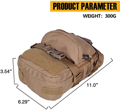 Vue 4 de Idogear Sac Dhydratation Tactique