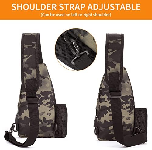 Vue 5 de Huntvp Sac Bandouliere Homme