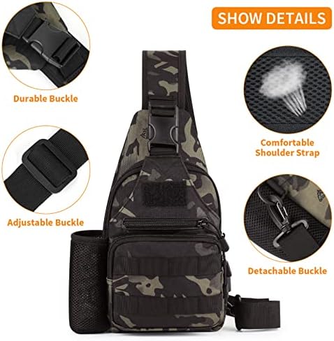 Vue 6 de Huntvp Sac Bandouliere Homme