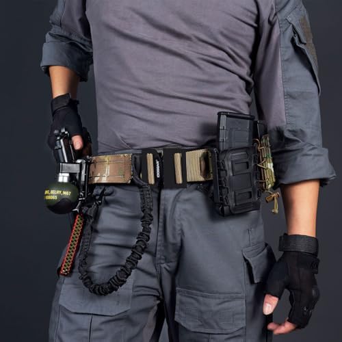 Vue 6 de Ceinture Tactique Molle Pouces