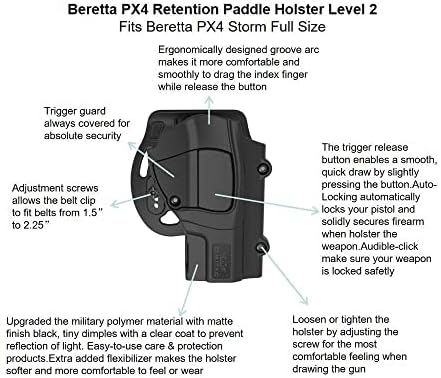 Vue 6 de Beretta Px Storm Holster