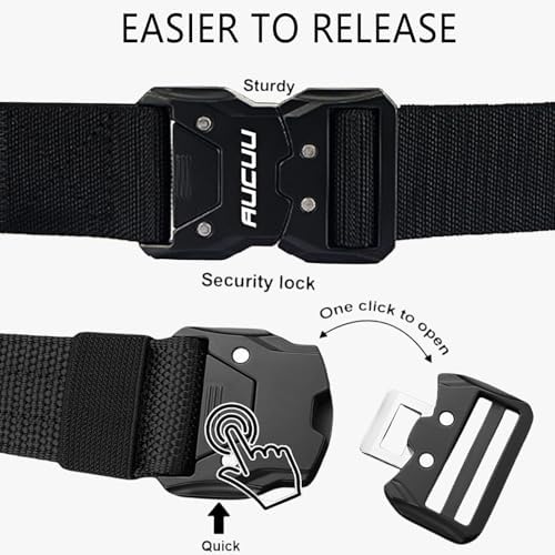 Vue 4 de Ceinture Hommes Tactique Ceinture