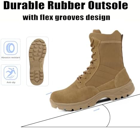 Vue 5 de Rangers Militaire Homme Chaussure