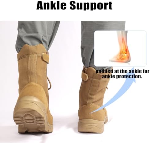 Vue 6 de Rangers Militaire Homme Chaussure