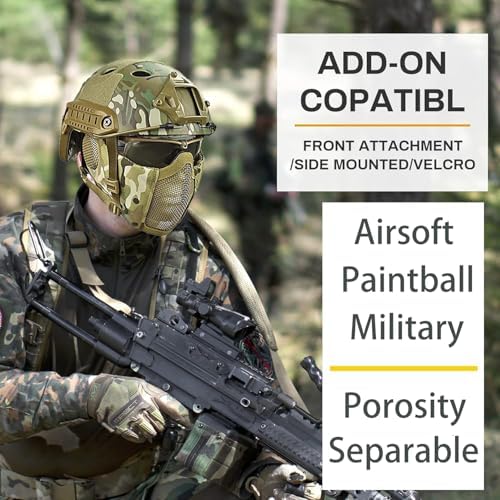 Vue 7 de Casque Fast Tactique Mh