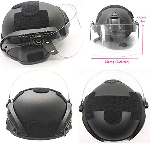 Vue 7 de Airsoft Mich Ach Casque